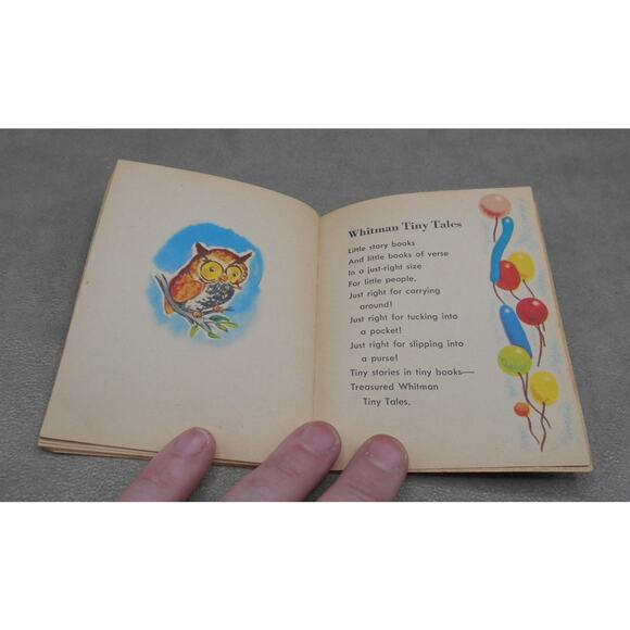 Whitman Tiny Tales #2952 Animal Parade 1949 Antique Children's Book - Picture 9 of 10